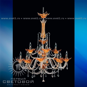 Люстра Tomia Glass L 185/12/420 Strass