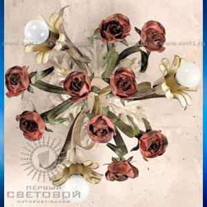 Настенный-потолочный светильник Passeri Rose PL 6070/3  Passeri International