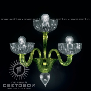 Vetri Lamp 925/A 3 Verde Бра